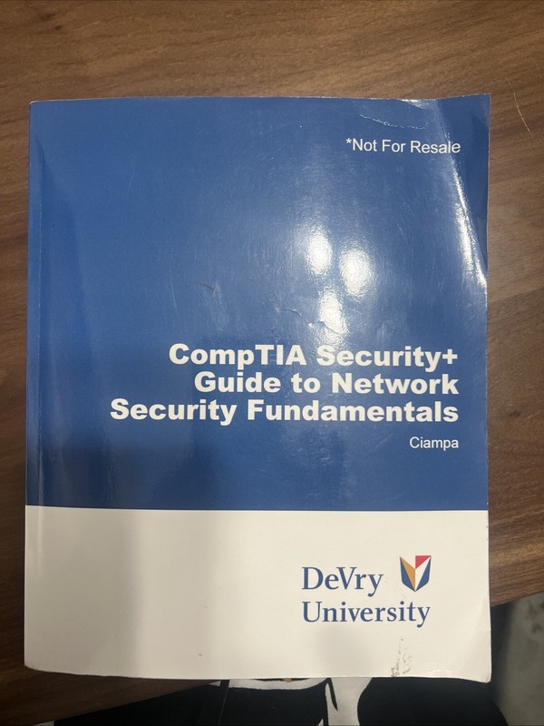 CompTIA Security+ Guide to Network Security Fundamentals by Mark Ciampa (2017, T