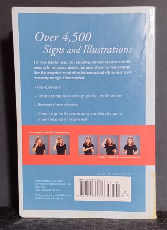 American Sign Language Dictionary by Elaine Costello, Ph.D. gallery