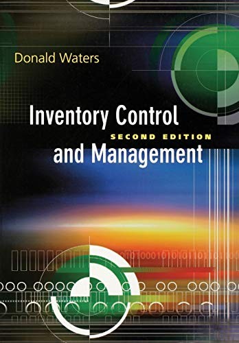 Inventory Control and Management 2e by Waters, Donald Paperback Book The Fast