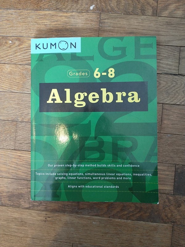 Algebra by Kumon (2016, Trade Paperback)