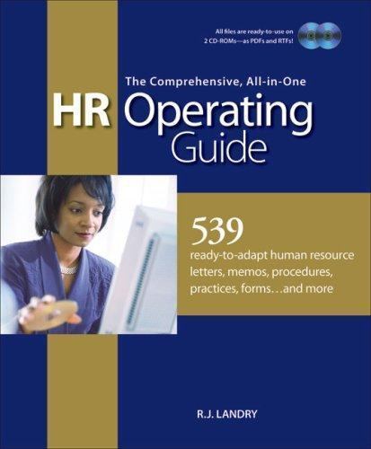 The Comprehensive, All-In-One HR Operating Guide: 539 Ready to Adapt Human…