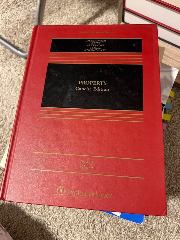 Aspen Casebook Ser.: Property : Concise Edition by Lior Jacob Strahilevitz,…
