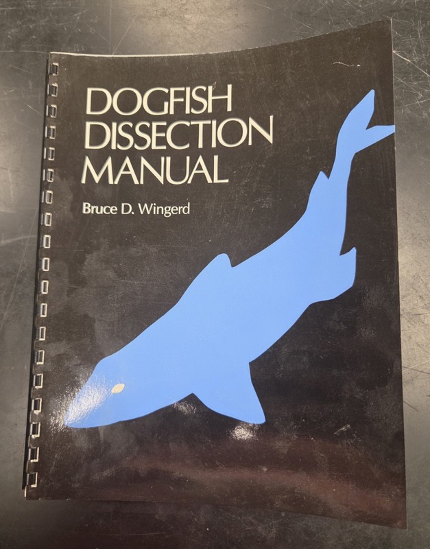 Dogfish Dissection Manual by Bruce D. Wingerd (1988) + 4 More Aquatic Manuals gallery