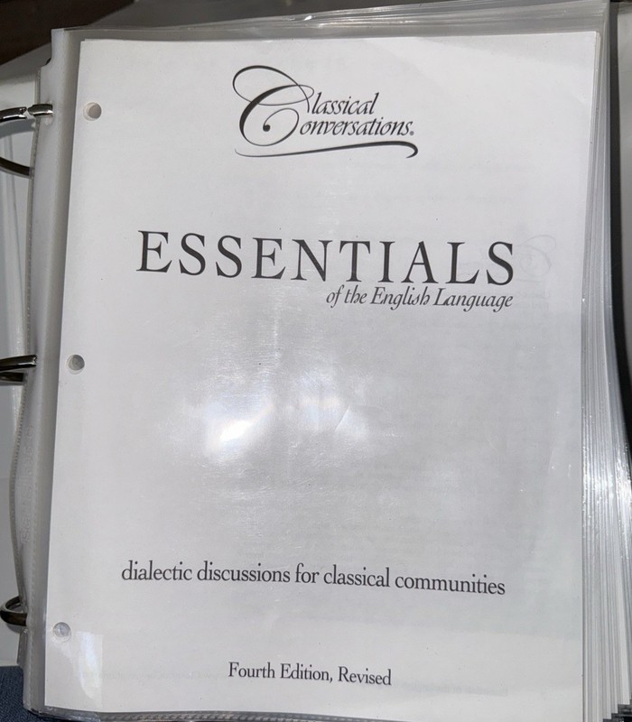 Classical Conversations Essentials English Language 4th Ed Revised Christian gallery
