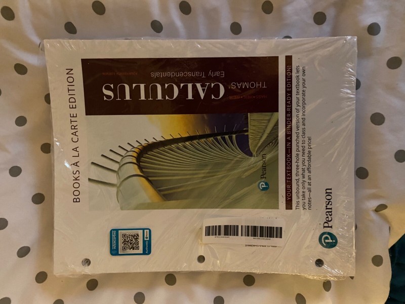 Thomas’ Calculus: Early Transcendentals, 14th Edition, Loose-Leaf 3-hole Punched