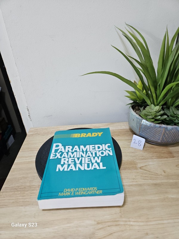 Paramedic Examination Review Manual By David P. Edwards 1991 Paperback