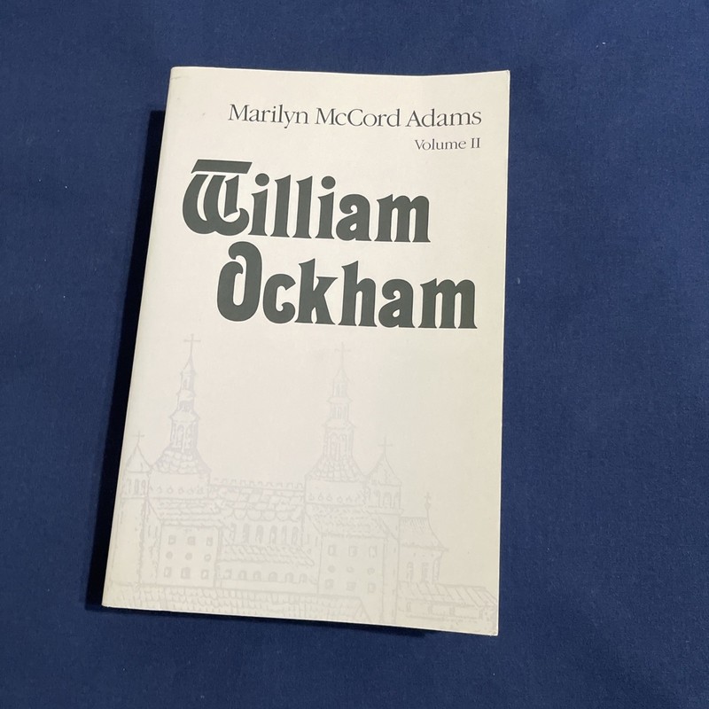 William Ockham vol 2 only (Publications in Medieval Studies) by Adams Pre-Owned