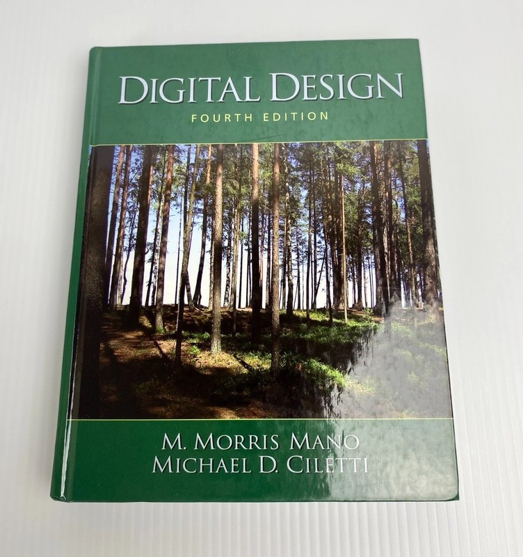 Digital Design 4th Ed Mano Ciletti Hardcover w/ CD Pearson Prentice Hall