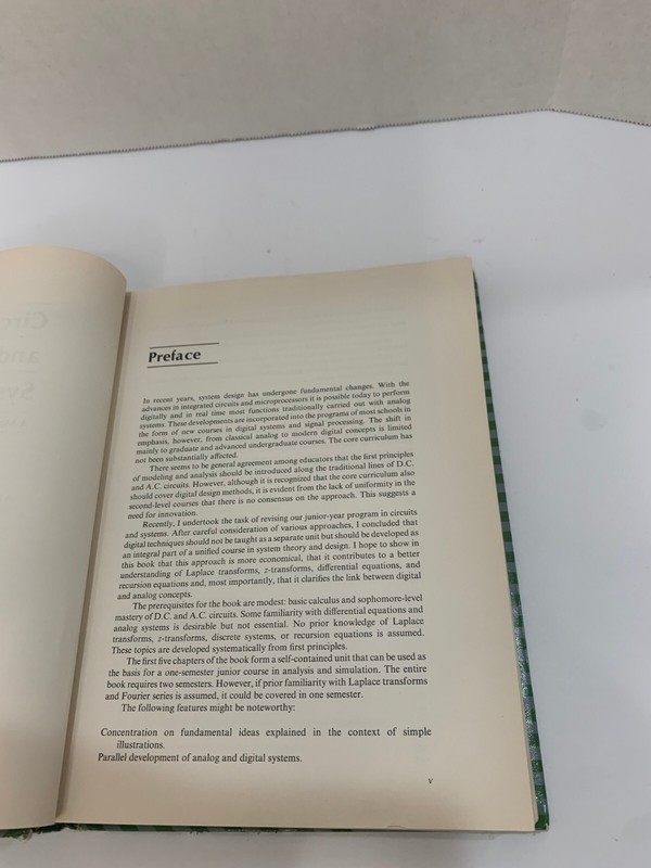 Circuits & Systems A Modern Approach Athanasios Papoulis 1980 Hardcover Vintage gallery