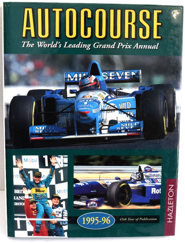 Autocourse 1995-96: The World’s Leading Grand Prix Annual 1995 *Very Good*