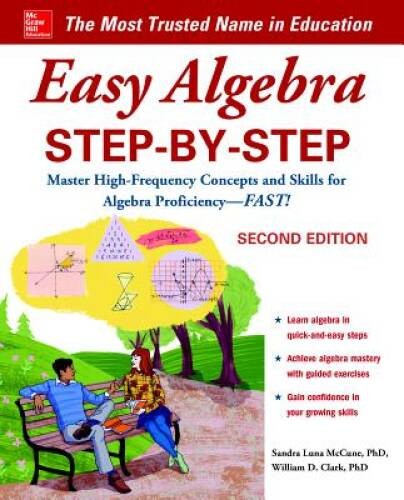 Easy Algebra Step-by-Step, Second Edition – Paperback – GOOD