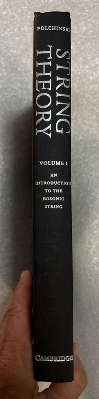 String Theory: Volume 1 / Polchinski, Joseph Hardcover Book (No DJ) Bosonic
