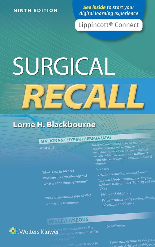 Surgical Recall (Lippincott Connect)