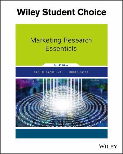 Marketing Research Essentials, 9E