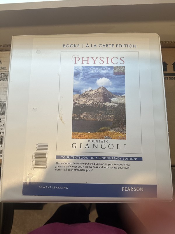 Physics Principles with Applications Loose Leaf – Including Binder