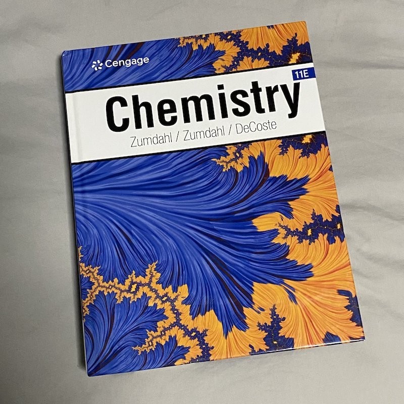 Cengage CHEMISTRY 11th Edition Hardcover Textbook by Zumdahl / Zumdahl / DeCoste