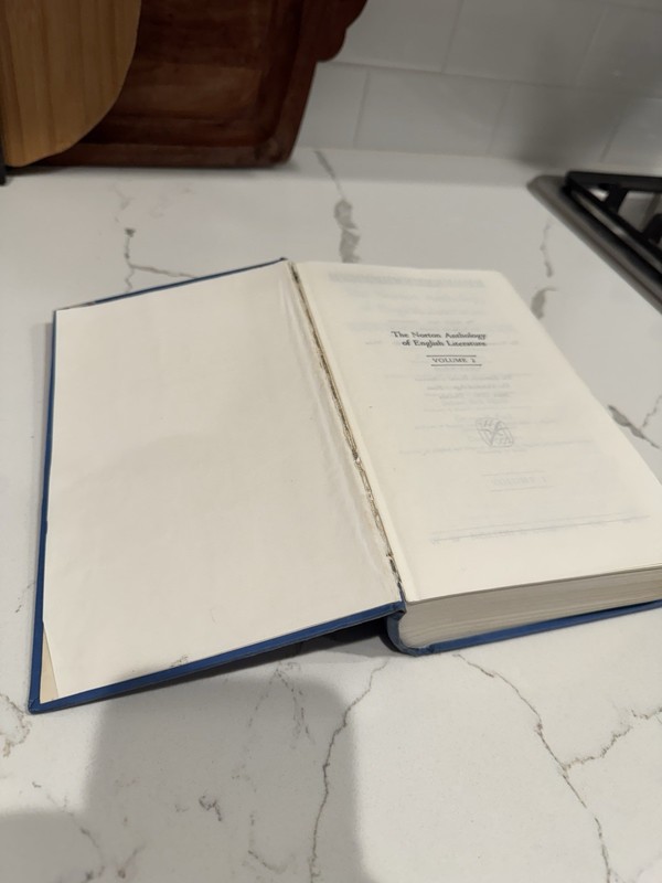 Norton Anthology Of English Literature Volume 2 1962 First Edition gallery