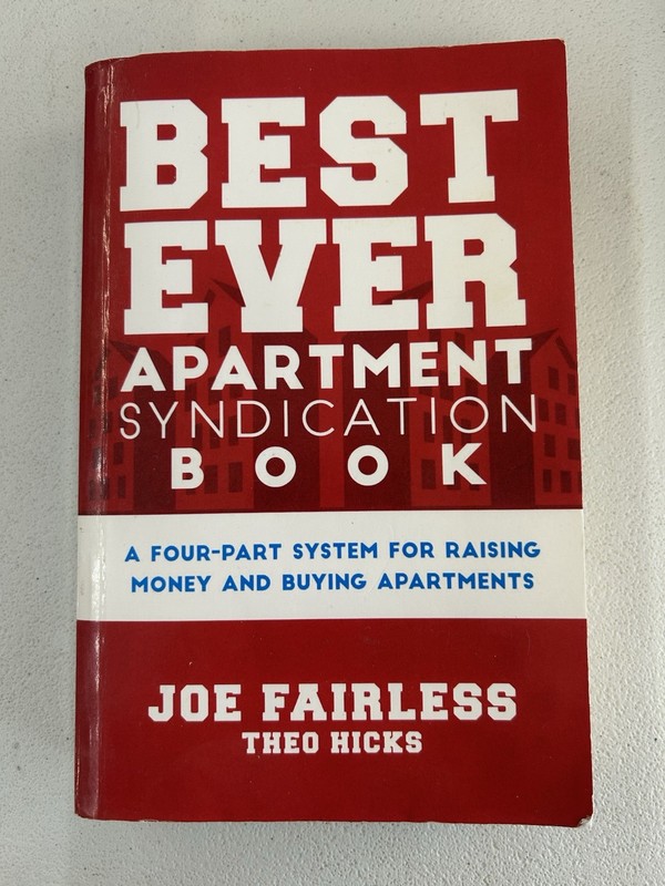 Best Ever Apartment Syndication Book Joe Fairless Theo Hicks Paperback