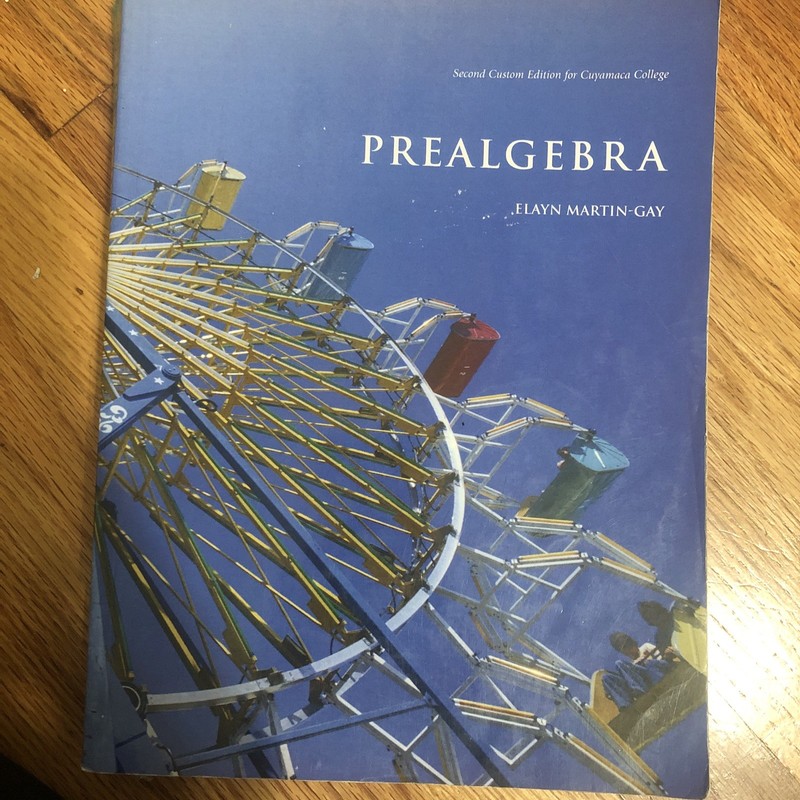 Prealgebra