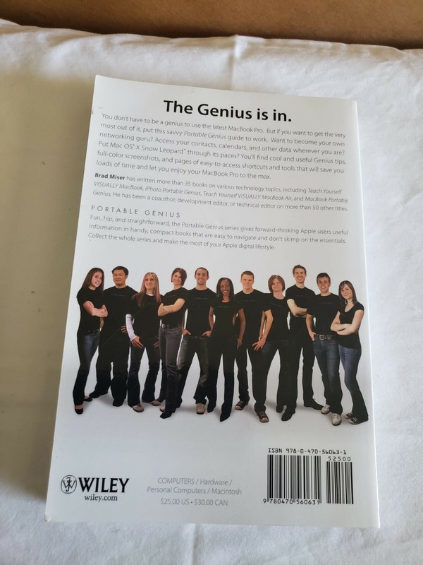 Portable Genius Ser.: MacBook Pro Portable Genius by Brad Miser (2009, Trade... gallery