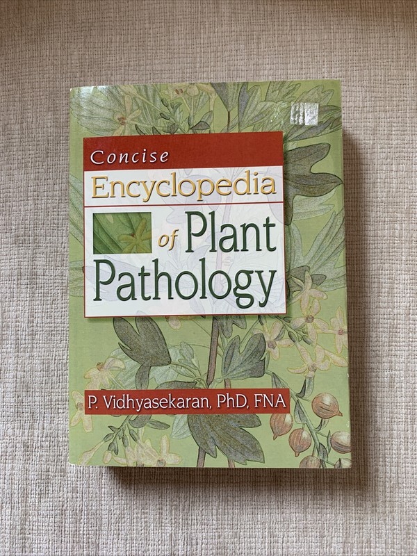 Concise Encyclopedia Of Plant Pathology By P. Vidhyasekaran