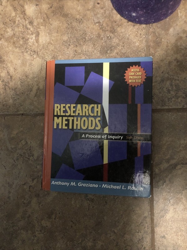 Research Methods: A Process of Inquiry (6th Edition)