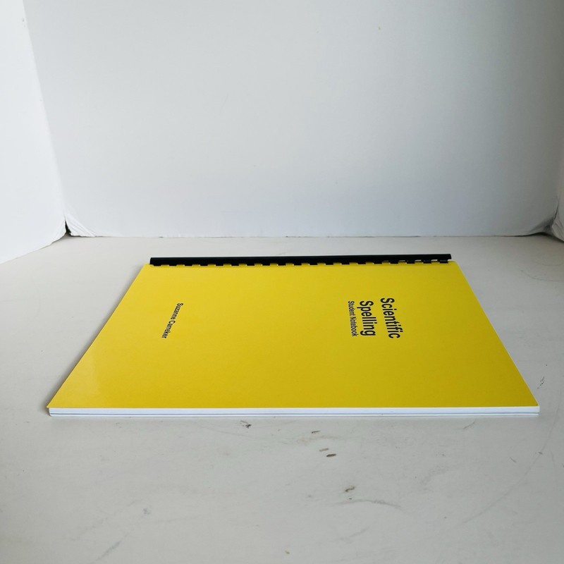 Scientific Spelling Student Notebook Suzanne Carreker Neuhaus Dyslexia Unused gallery