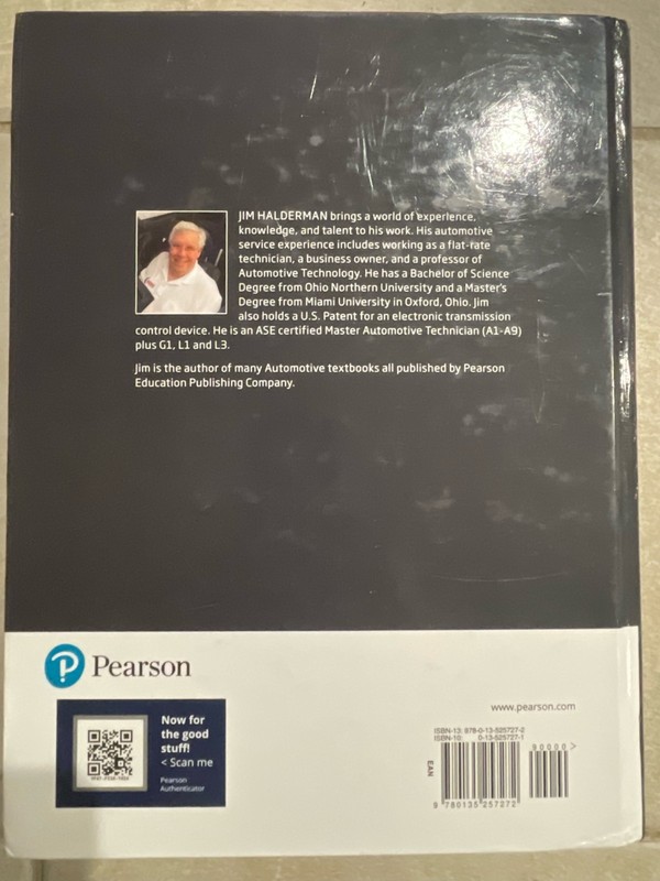 Automotive Technology: Principles, - Hardcover, by Halderman James 6th Ed gallery