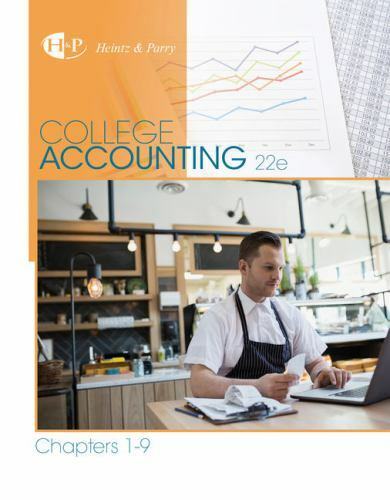 New in Accounting from Heintz and Parry Ser.: College Accounting, Chapters…