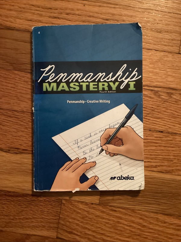 Abeka Penmanship Mastery I 4th Grade