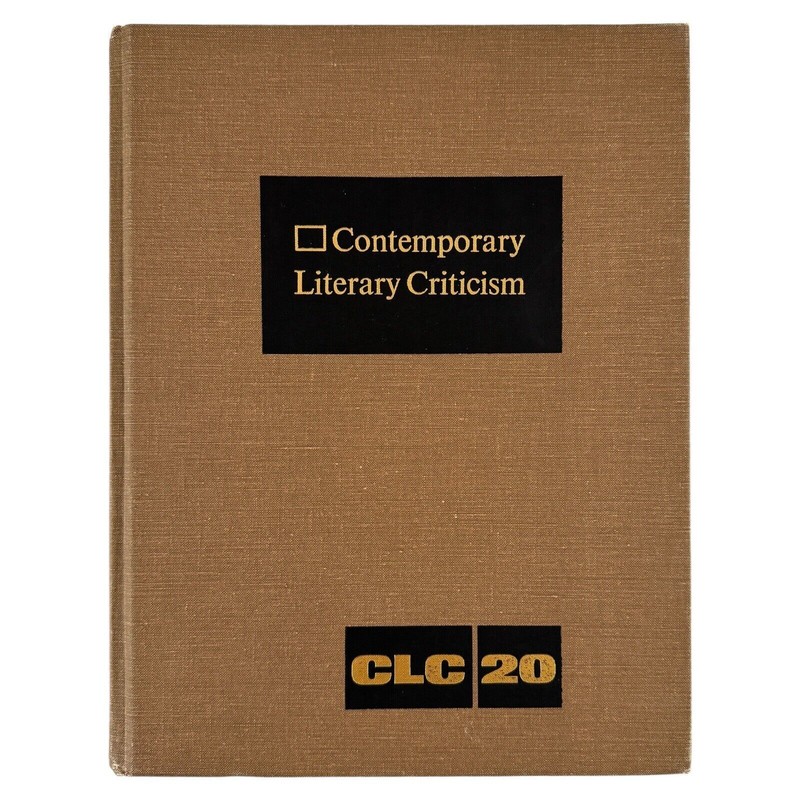 Contemporary Literary Criticism Vol. 20 – S. Gunton Ed. (1982) Hardcover