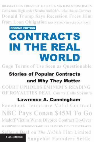 Contracts in the Real World by Cunningham, Lawrence a.