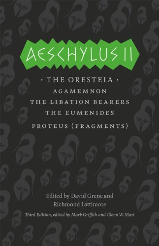 Aeschylus II : The Oresteia, Paperback by Aeschylus; Lattimore, Richmond (TRN…