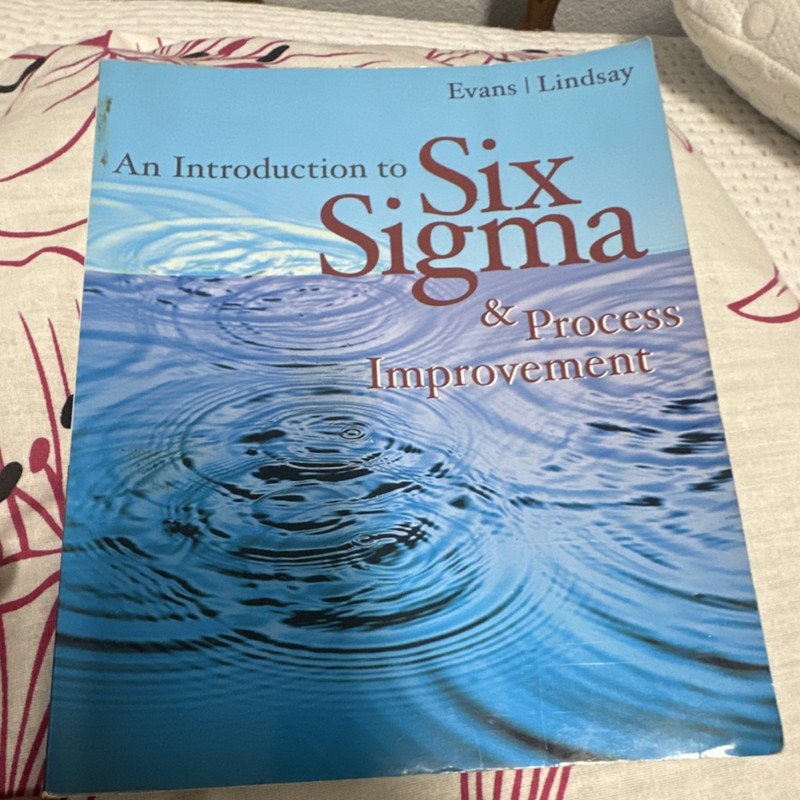 Thomson South-Western Six Sigma Process Improvement Evans Lindsay Paperback