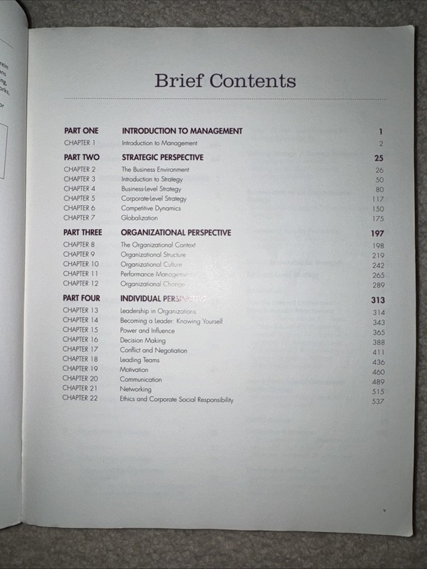 Management, Preliminary Edition (New 1st Editions in Management), USED-Good gallery