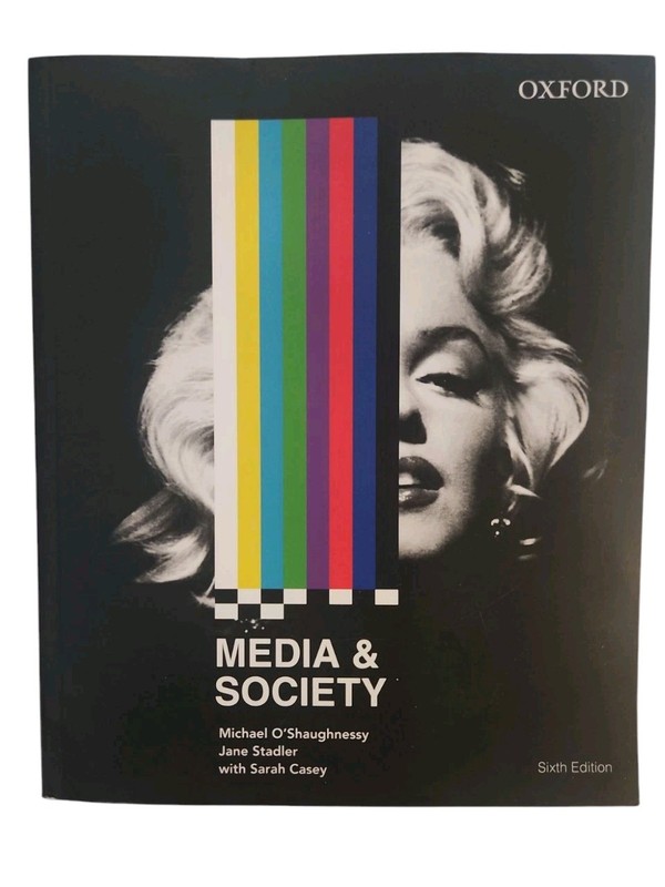 Media & Society – Sixth (6th) Edition – Michael O’Shaughnessy (2016, Paperback)