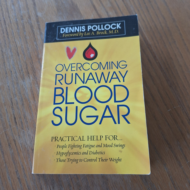 OVERCOMING RUNAWAY BLOOD SUGAR by Dennis Pollock paperback book used