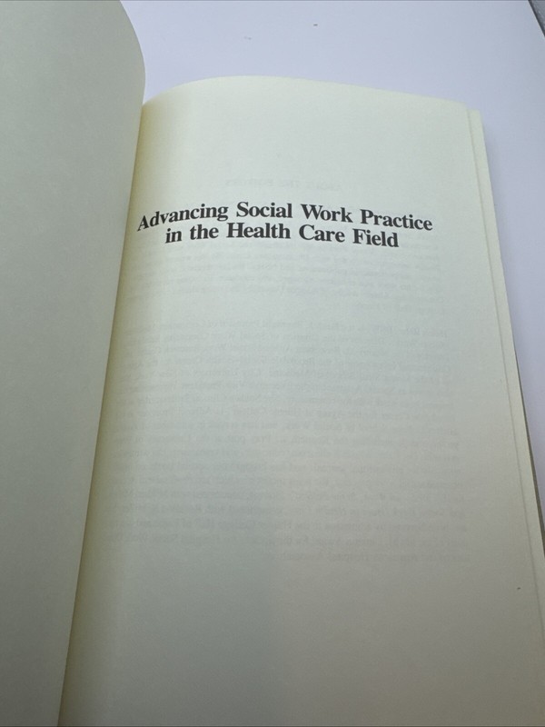 Advancing Social Work Practice in the Health Care Field: Emerging Issues HC 1983 gallery