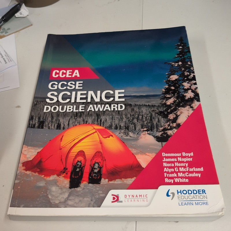 CCEA GCSE Double Award Science by Frank McCauley, Nora Henry, Denmour Boyd, Roy