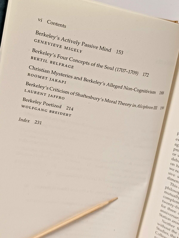 Library Of Congress Book Reexamining Berkley's Philosophy Stephen H. Daniel UTP gallery