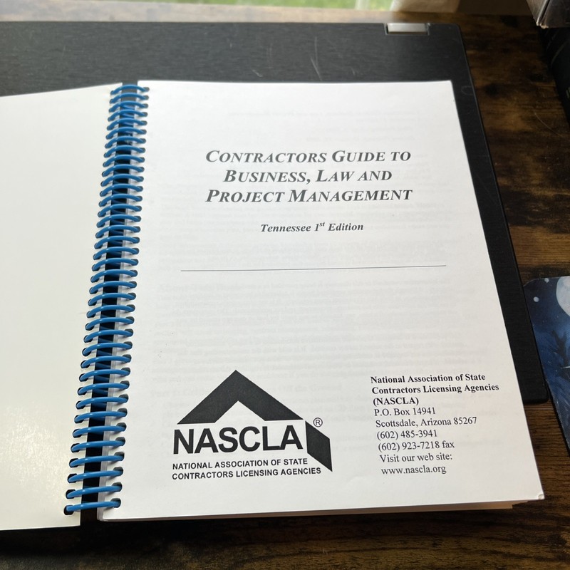 Tennessee Edition NASCLA Contractors Guide to Business, Law & Project Management gallery