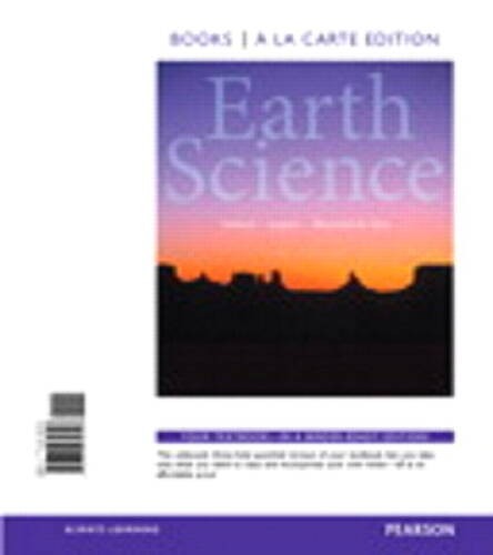 Earth Science, Books a la Carte Edition (15th Edition) – Loose Leaf – VERY GOOD