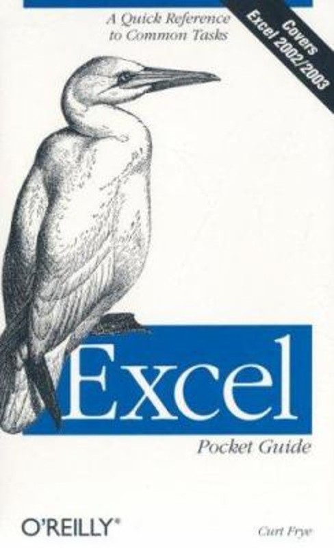 Excel Pocket Guide Paperback Curtis D. Frye