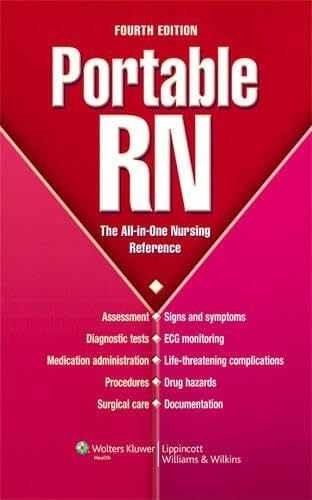 Portable RN: The All-in-One – Paperback, by Eckman Margaret – Very Good j