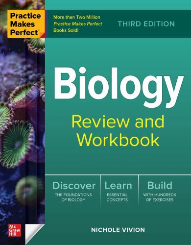 Practice Makes Perfect Biology Review, Paperback by Vivion, Nichole, Like New…