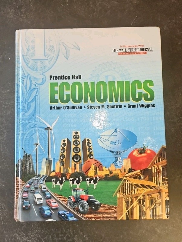 Prentice Hall Economics 2013 Student Edition ISBN 0-13-318654-7