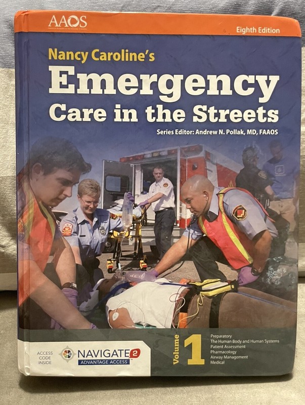 Nancy Caroline’s Emergency Care in the Streets Eight Edition