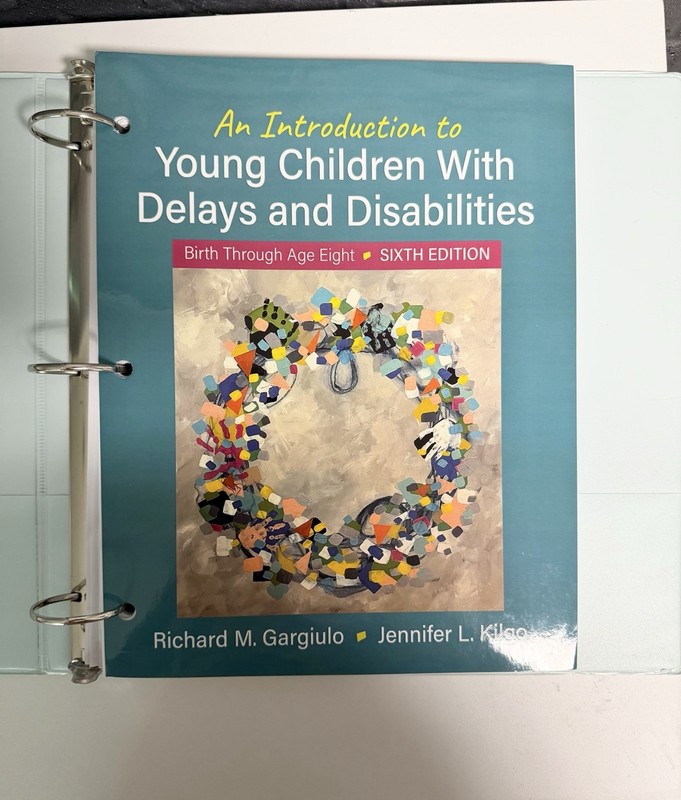 An Introduction to Young Children With Delays and Disabilities Birth-8 Yr 6th Ed