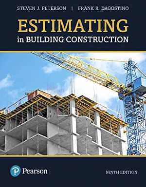 Estimating in Building Construction – Hardcover, by Peterson MBA PE – Good