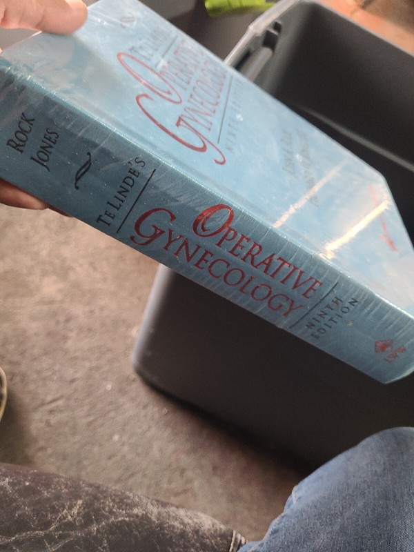 TeLinde's Operative Gynecology Ninth Edition by John Rock Howard Jones HARDCOVER gallery